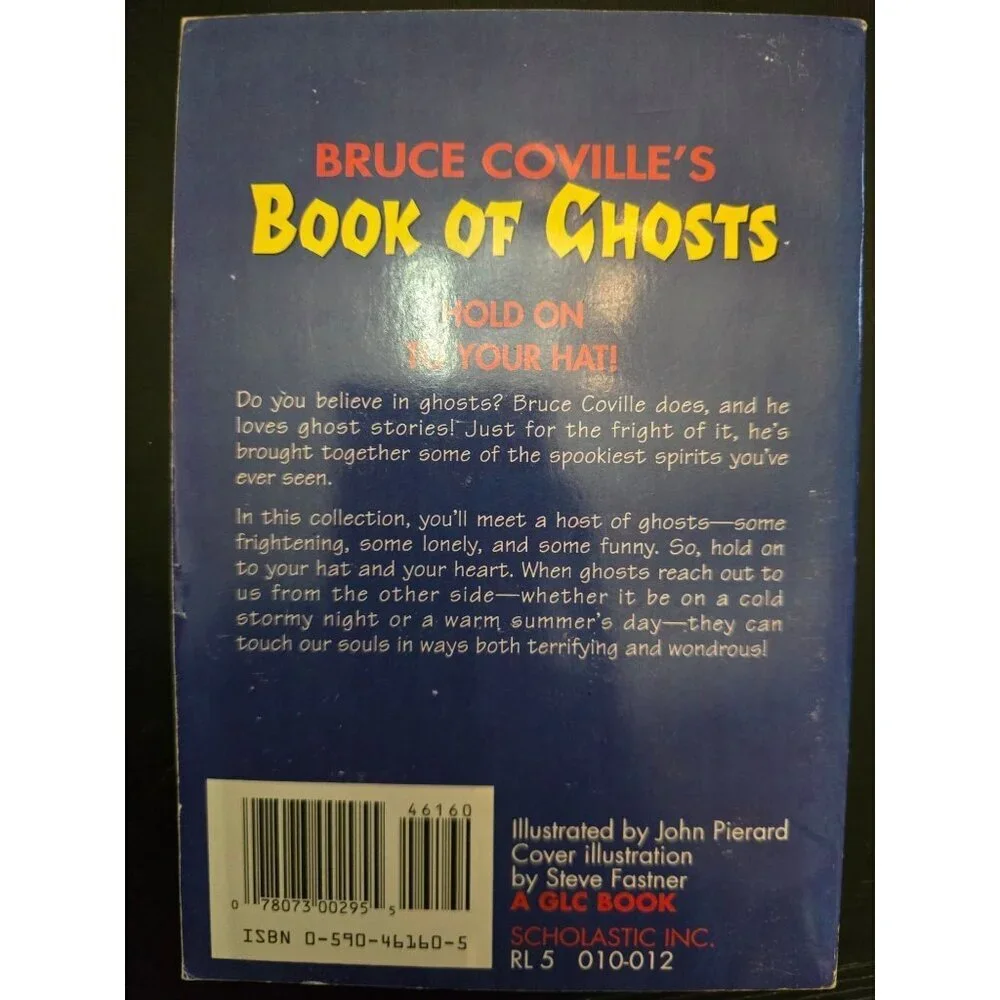 Bruce Coville's Book Of Ghosts Tales to Haunt You Vintage Horror Paperback
